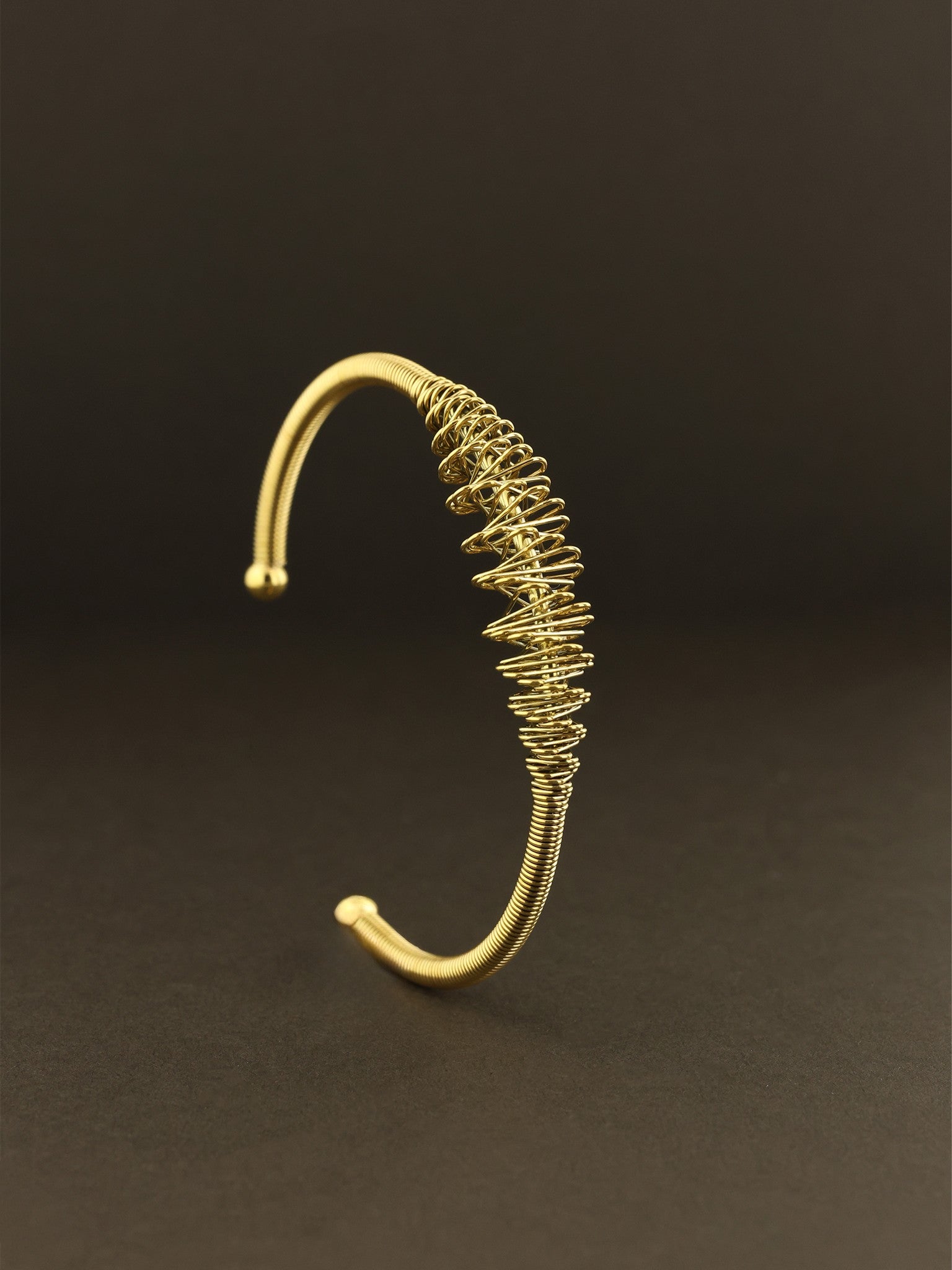 Pulse Wrapped Bangle
