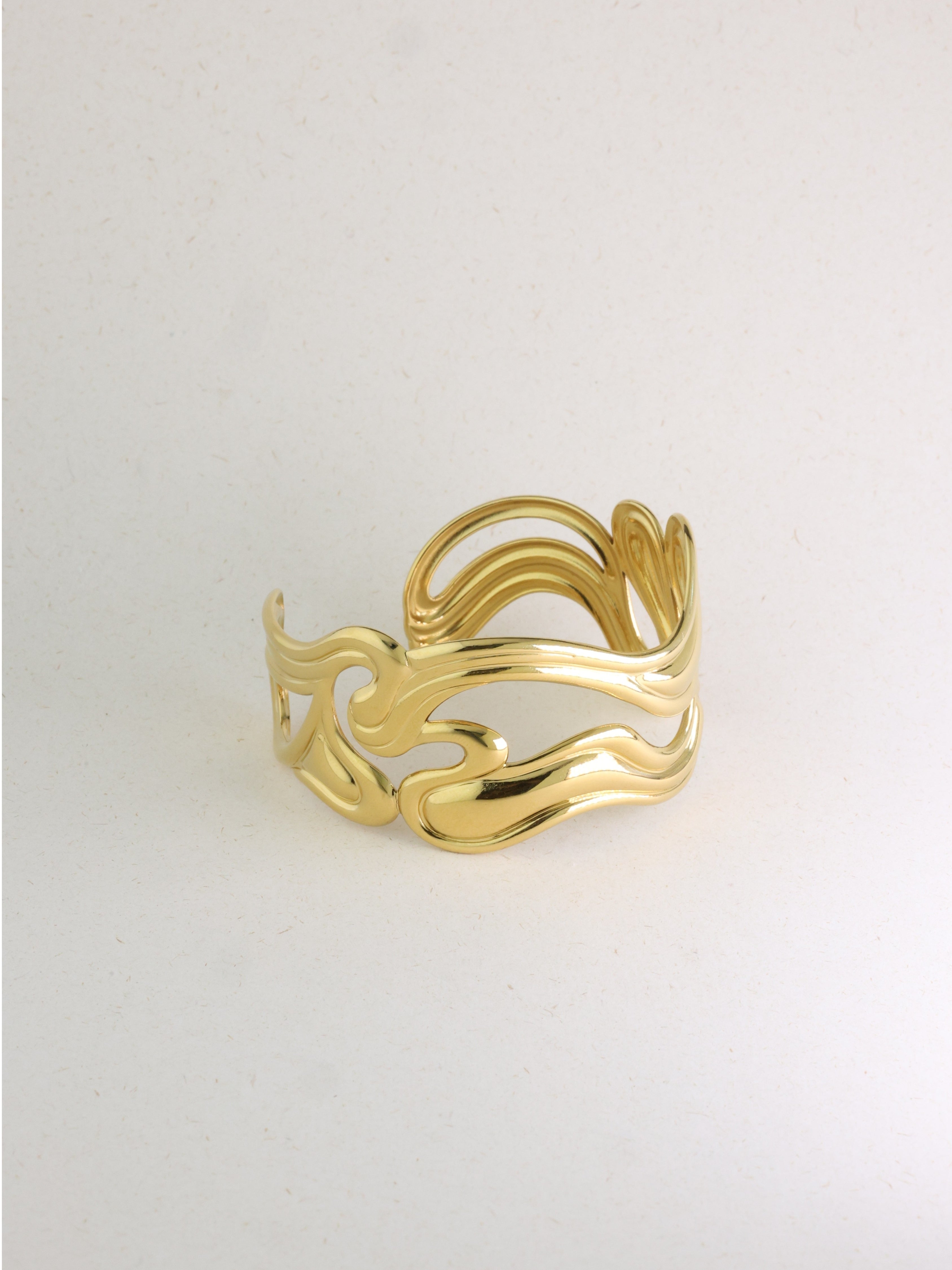 Flow Wave Bangle