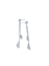 Silver Tear Drop Earrings