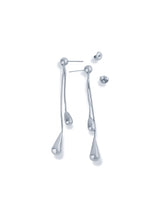 Silver Tear Drop Earrings