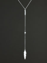 Ethereal Feather Lariat