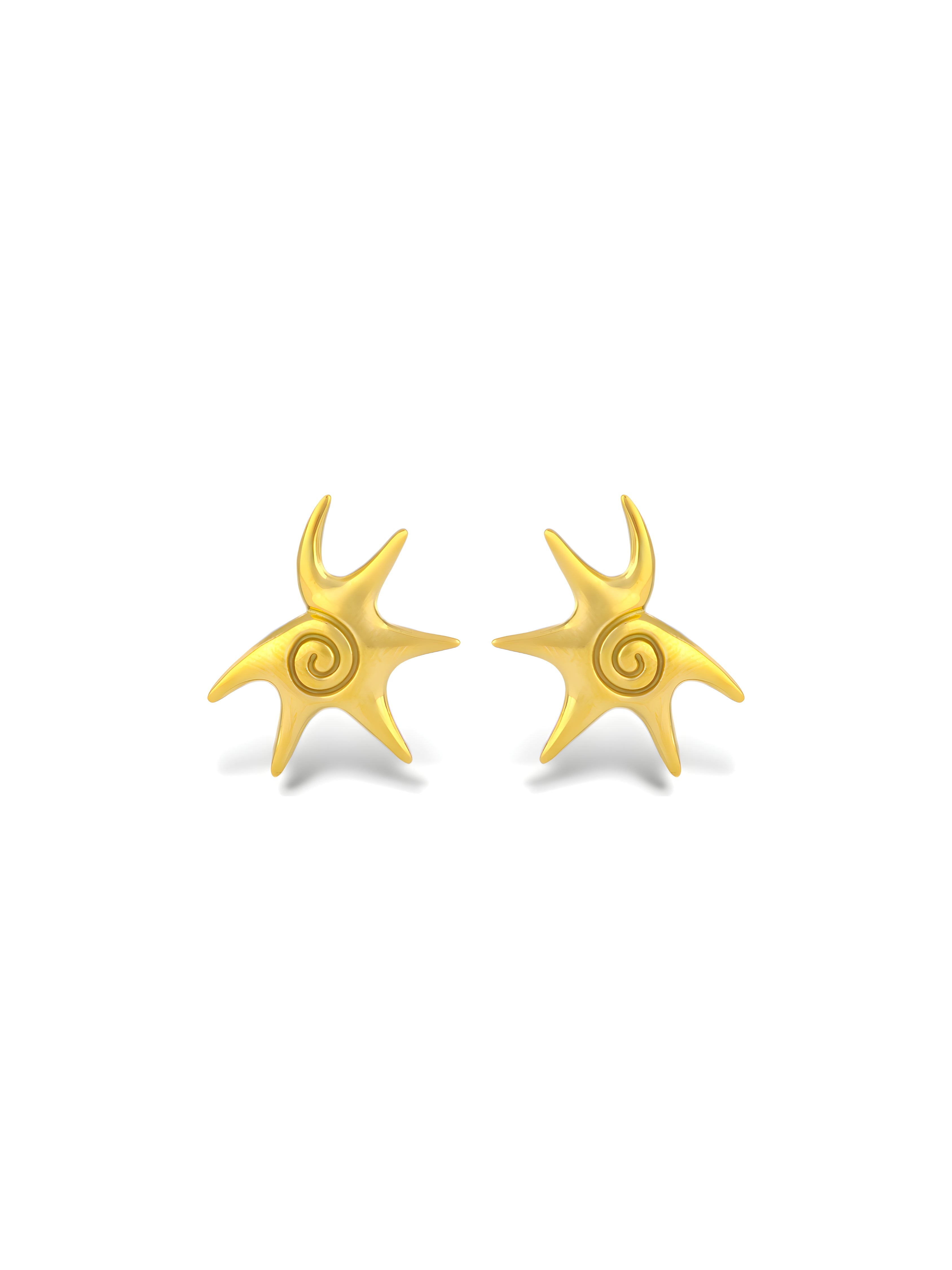 Spiral Shell Earring