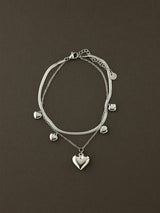 Heart Charm Anklet