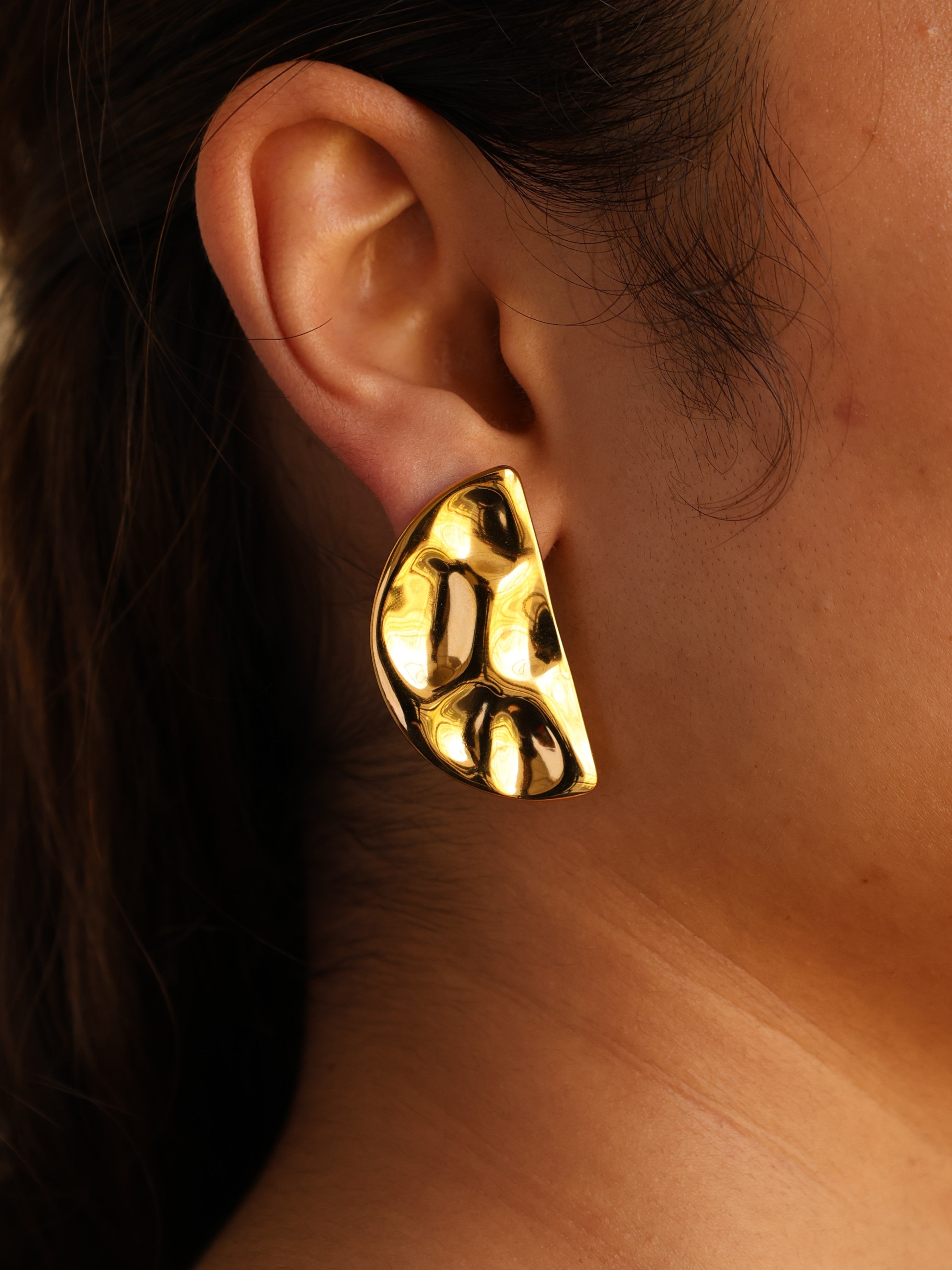 Half-Moon Studs