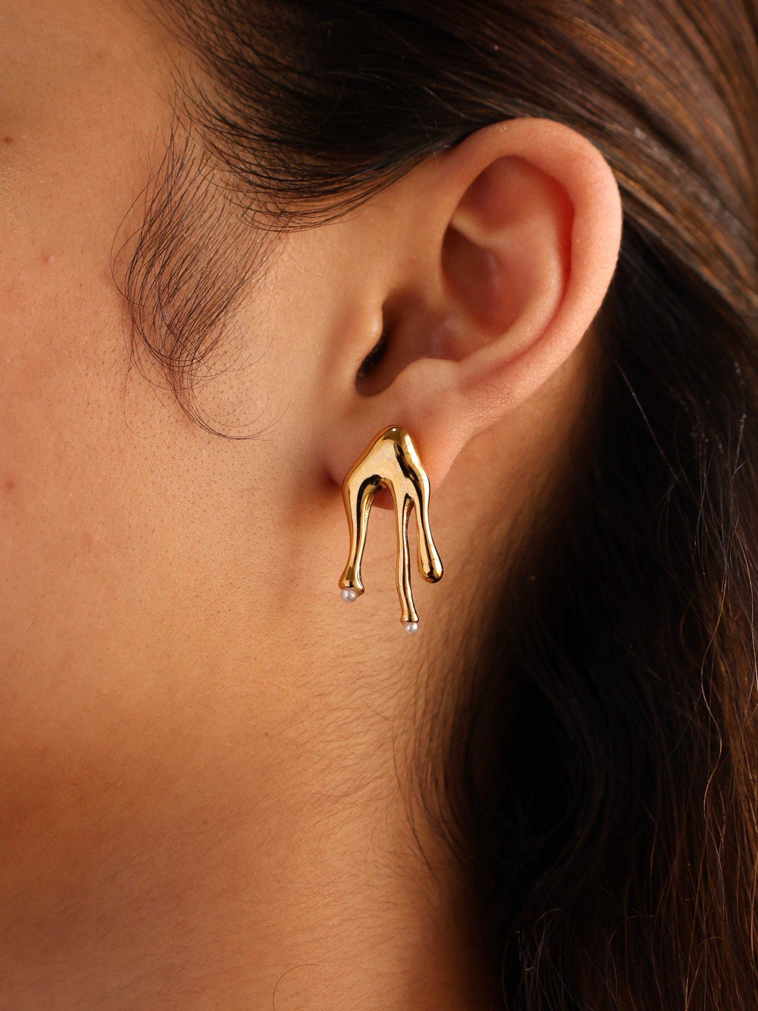 Molten Drop Earrings