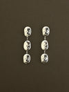 Silver Teardrop Earrings
