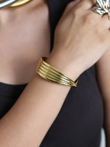Gold Statement Bangle