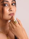 Hammered Adjustable Ring