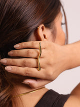 Undulating Horizon Ring
