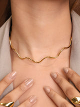 Wavy Iceband Choker