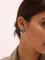 Strip Stud Earrings