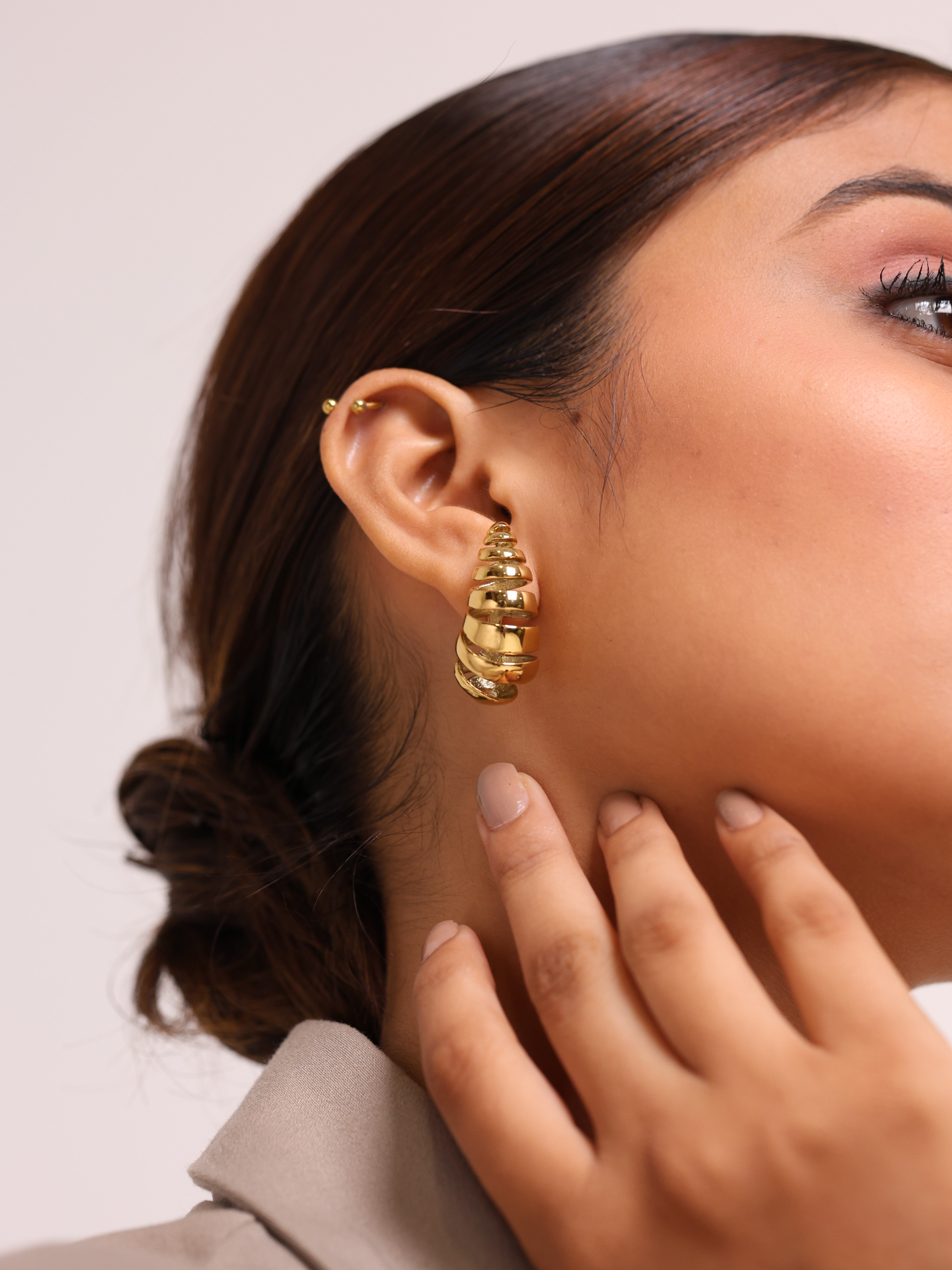 Spiral Twirl Earrings