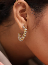 Paradox Textured Hoops