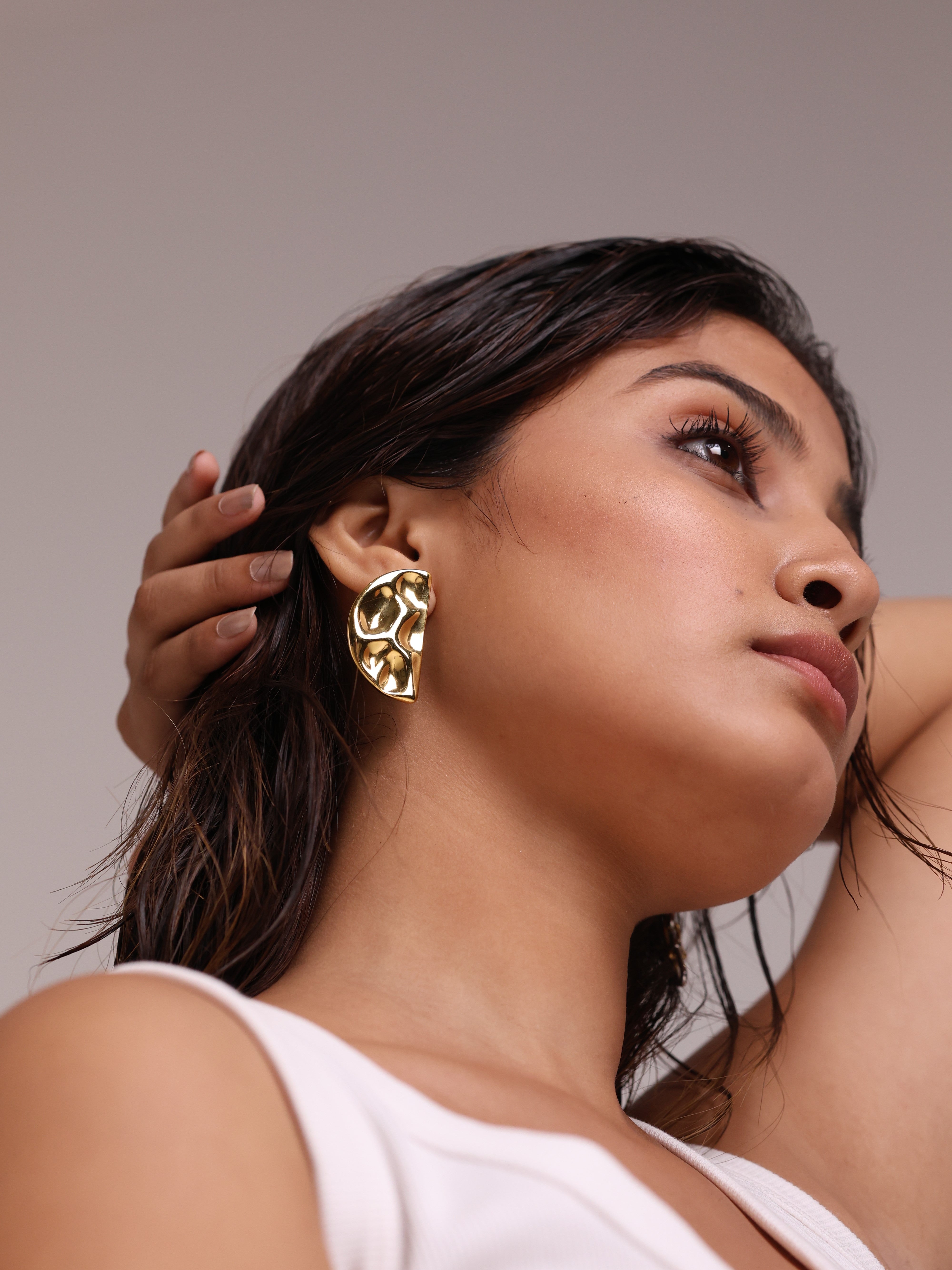 Half-Moon Studs