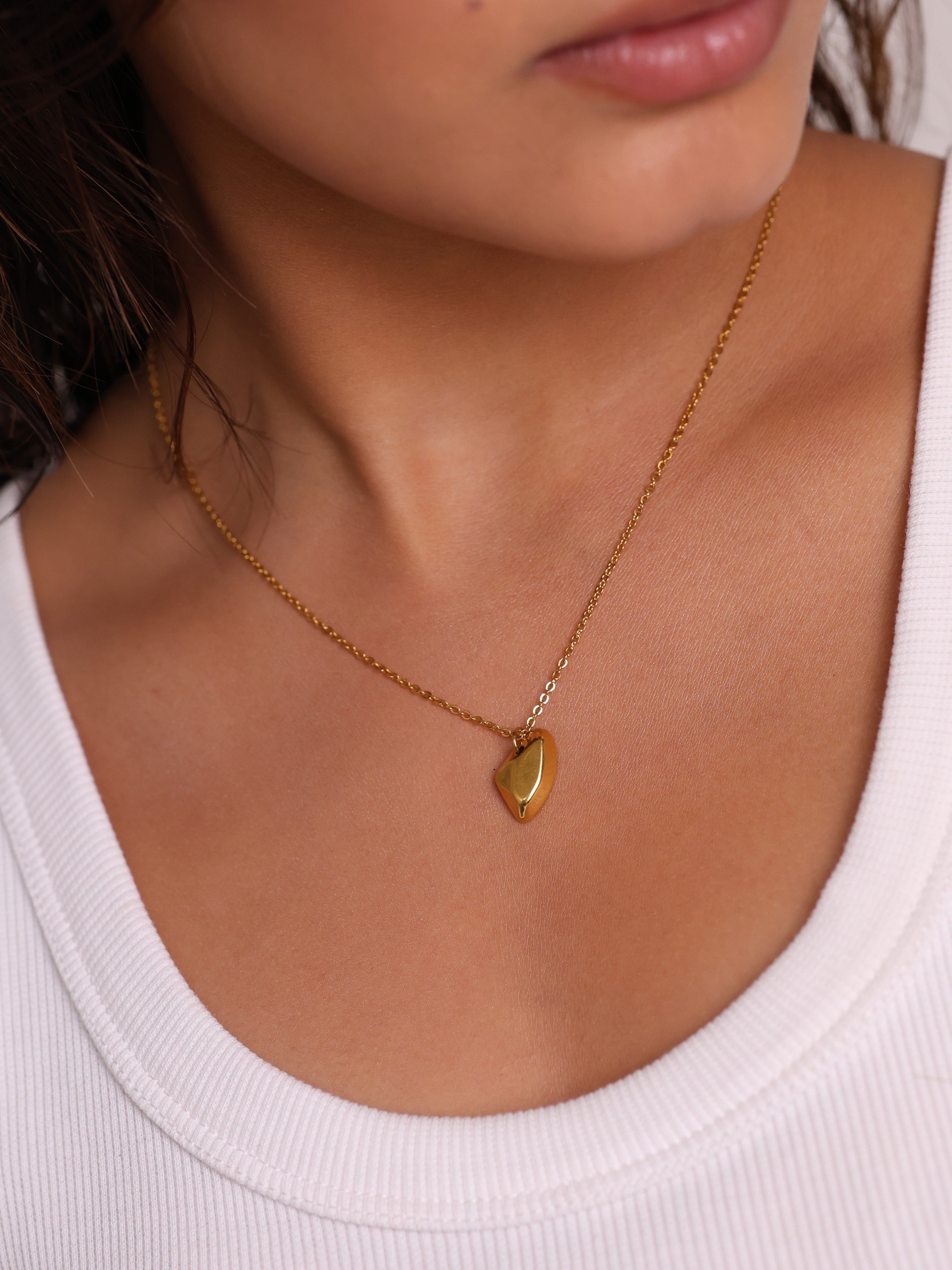 The Sculpted Heart Pendant
