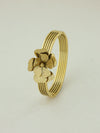 Floral Cuff Bangle