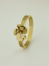 Floral Cuff Bangle