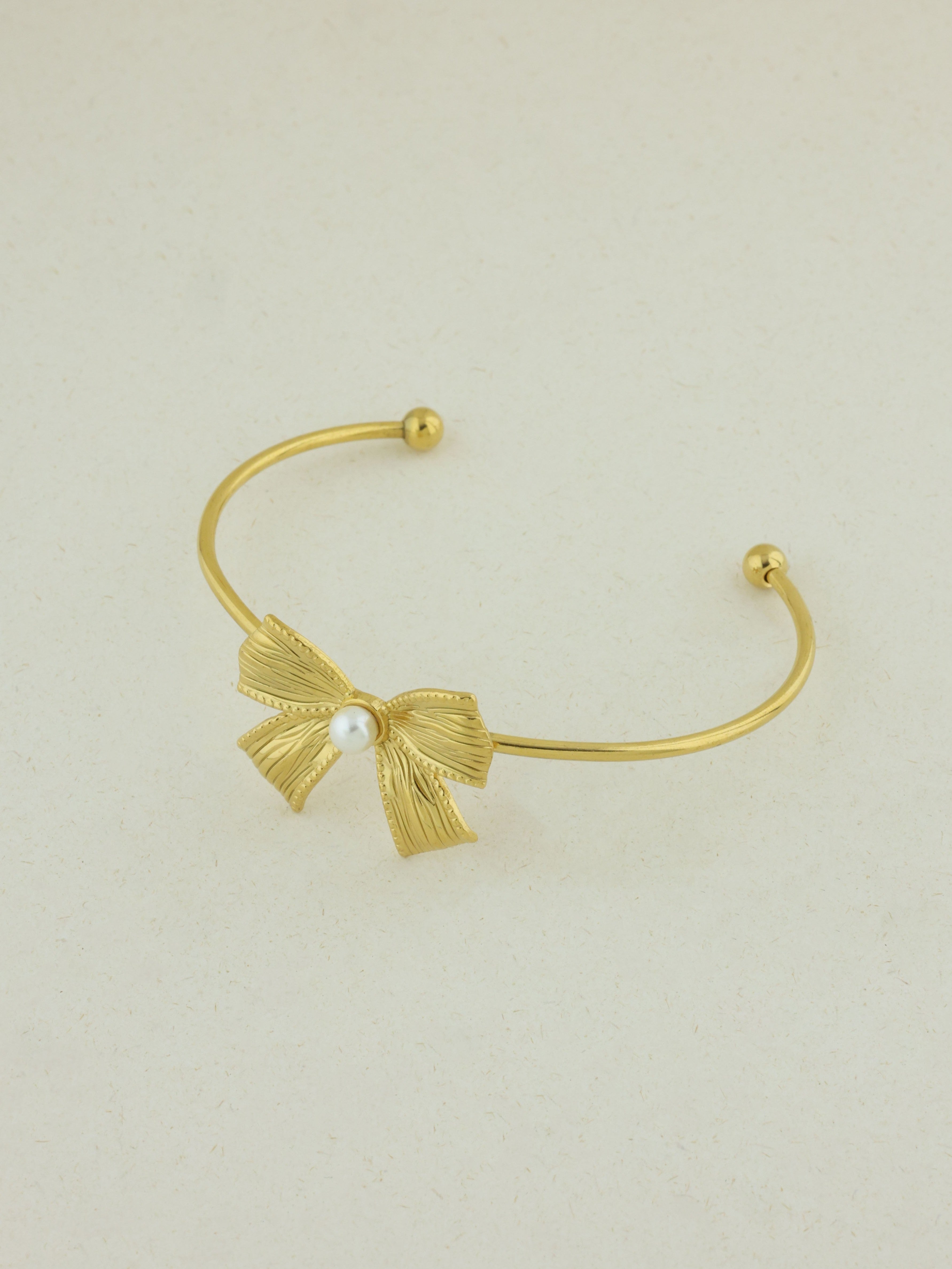 Ribbon Cuff Bangle