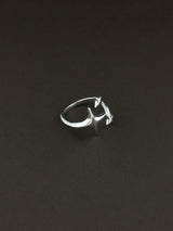 Star Open Adjustable Ring