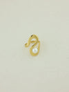 Pearl Curve Adjustable Ring