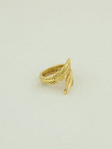 Feather Open Band Ring