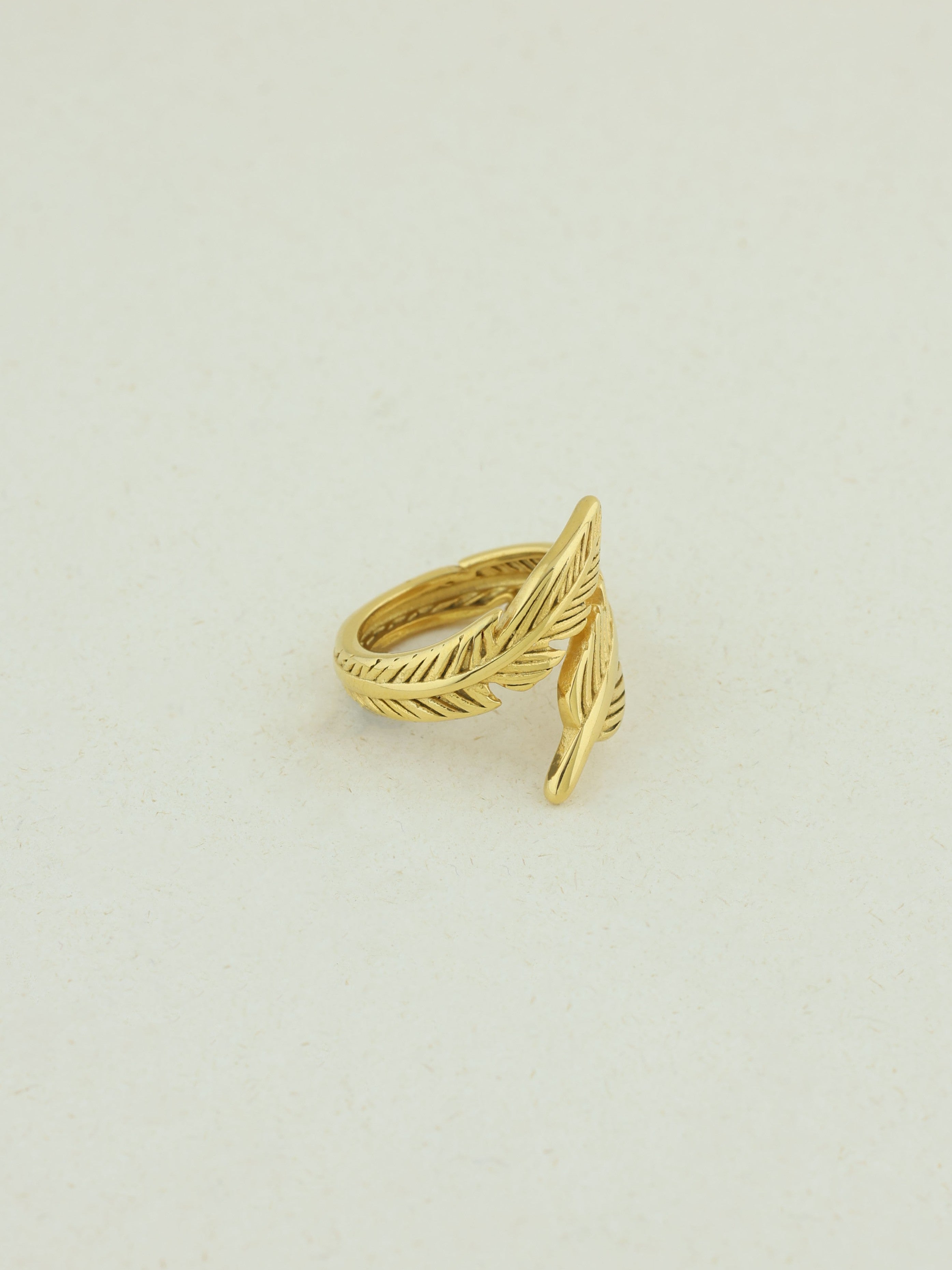Feather Open Band Ring