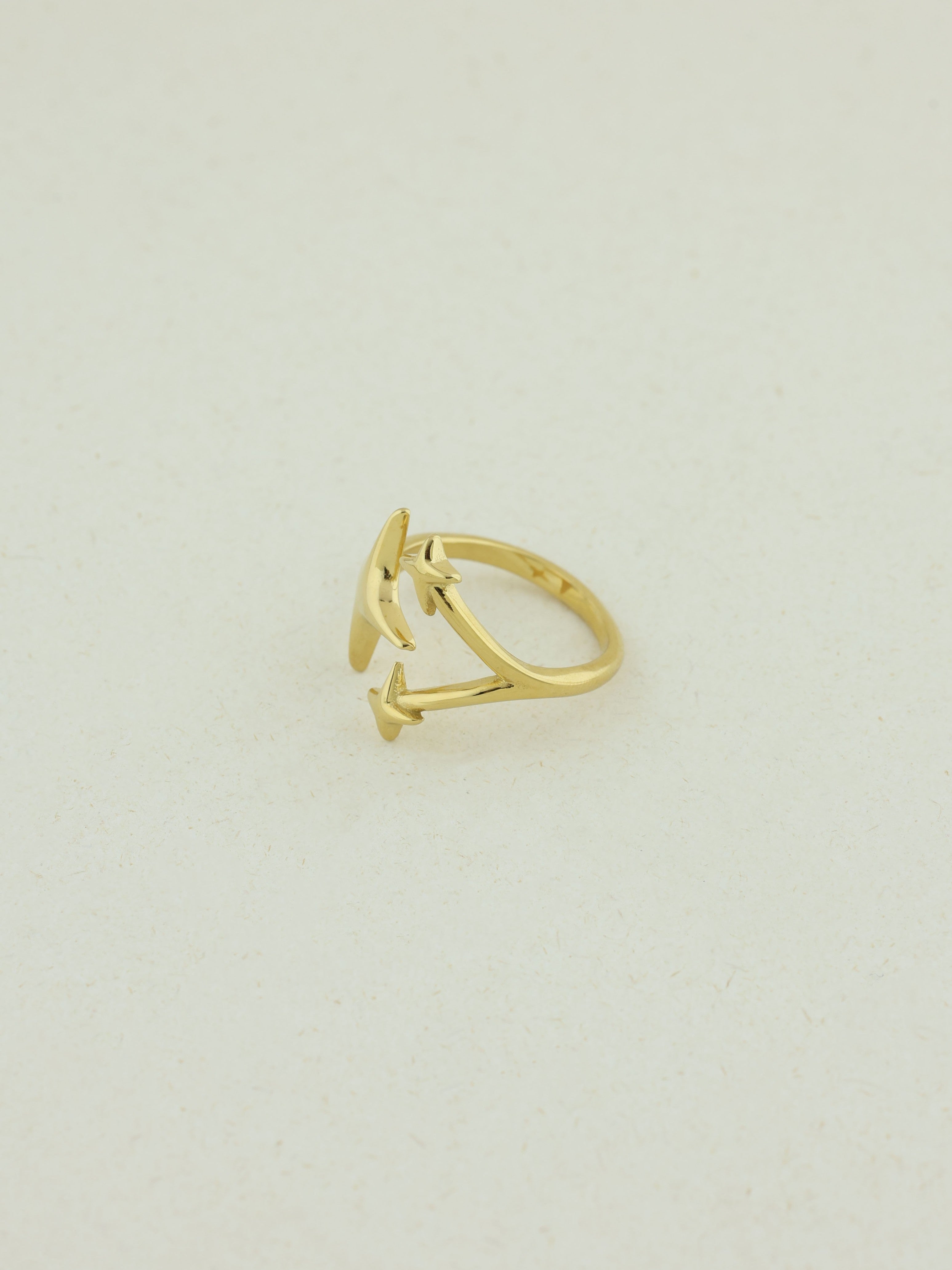 Star Open Adjustable Ring