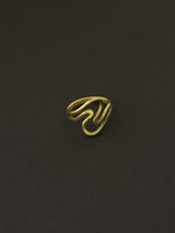Golden Meander Ring