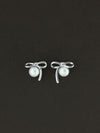 Bow Knot Pearl Studs