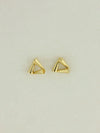 Geometric Triangle Earrings
