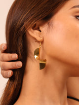 Curve Drop Earrings