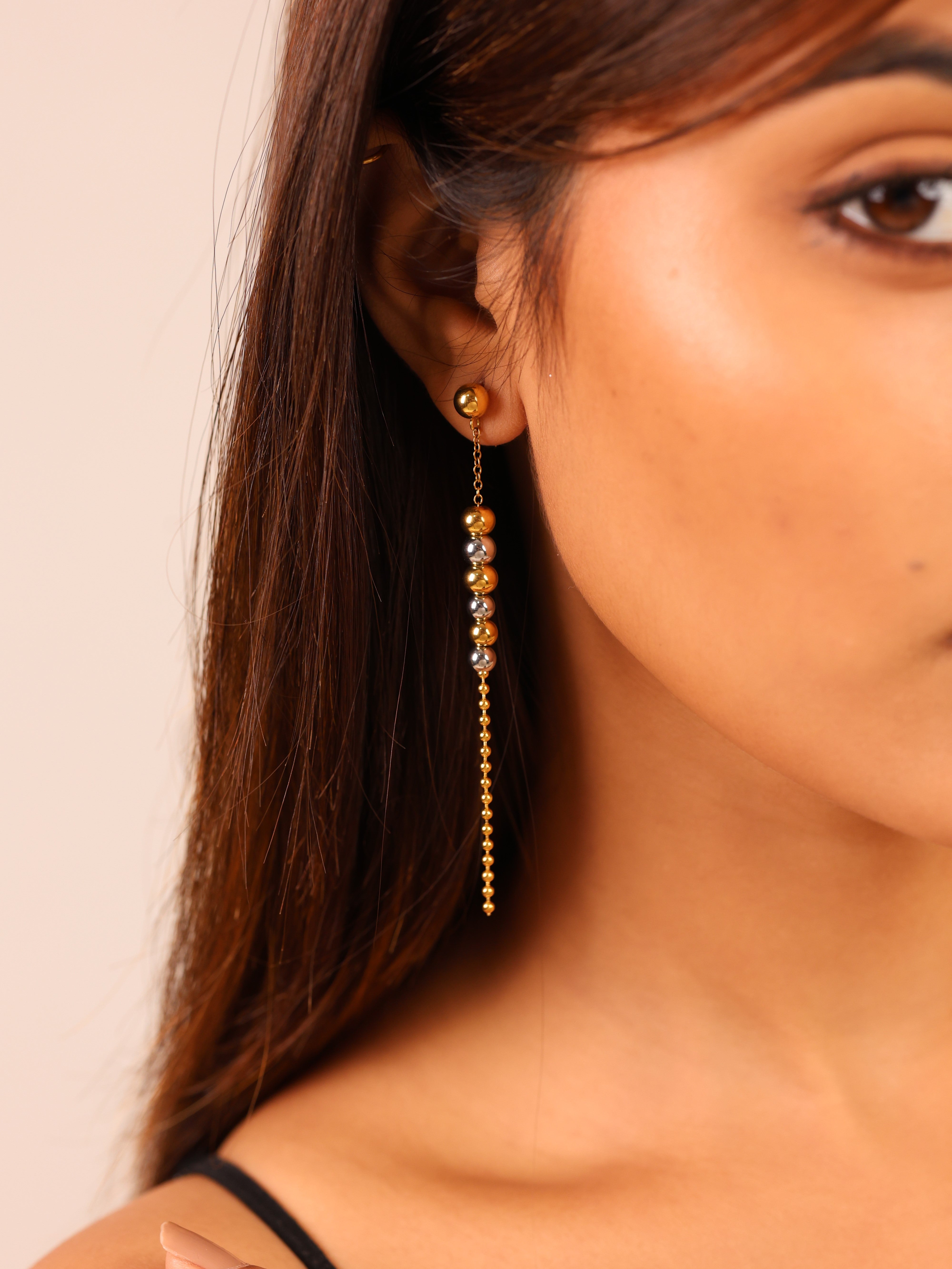 Binary Tassel Earrings