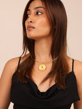Spiral Pendant Choker
