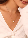 Molten Heart Pendant Necklace