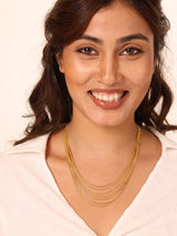 Multi-Strand Layered Necklace