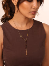 Golden Tassel Necklace