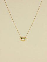 Three Pearl Pendant Necklace
