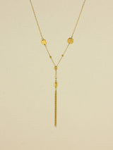 Golden Tassel Necklace