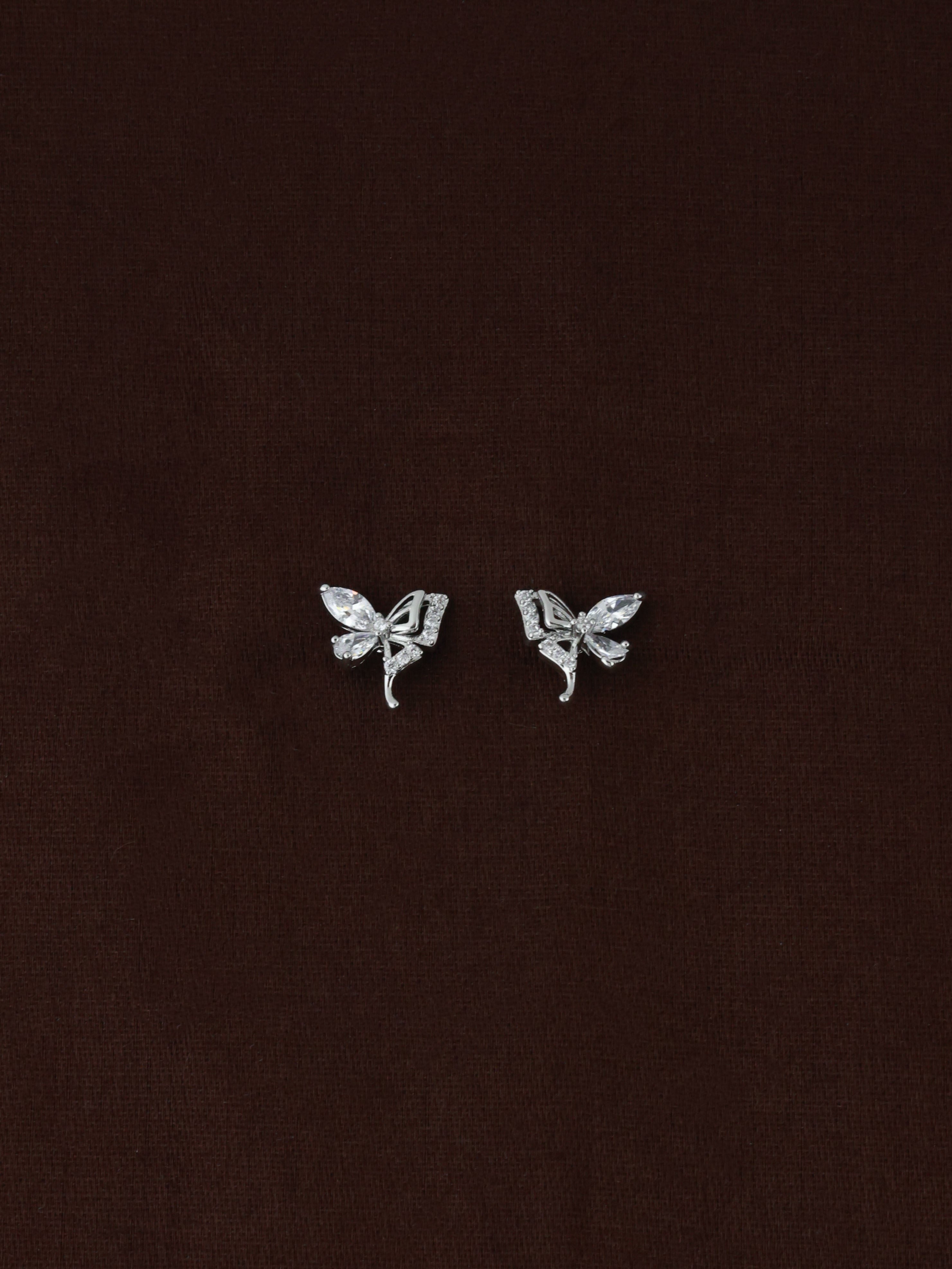 Zephyr Butterfly Studs