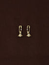 Orbit Safety Pin Earrings