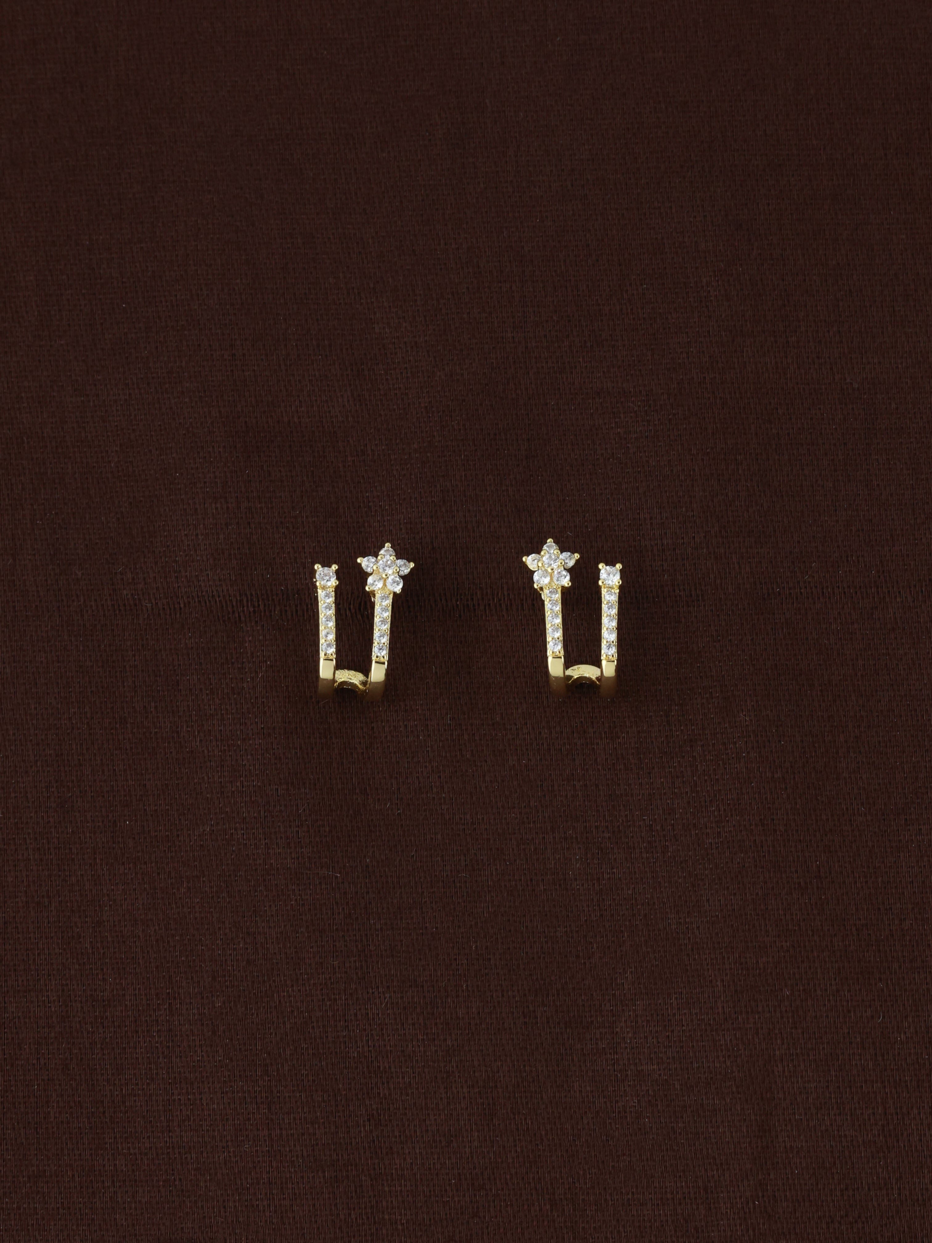 Stella Blossom Double Studs