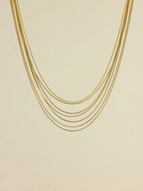 Multi-Strand Layered Necklace