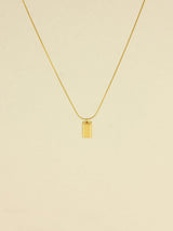 Geometric Bar Pendant