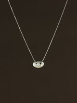 Three Pearl Pendant Necklace