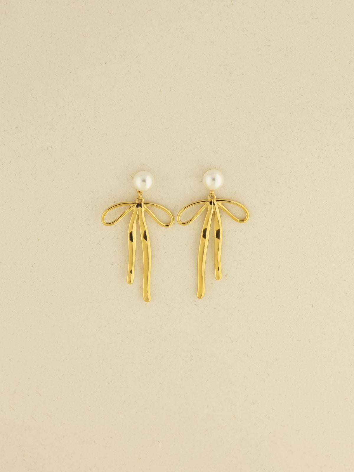 Bow Ribbon Earrings