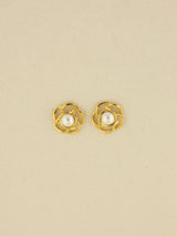 Bloom Pearl Earring