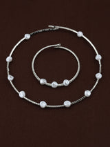 Zenith Pearl Link Choker & Bracelet