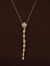Celestial Shooting Star Y-Necklace
