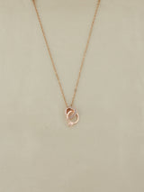 Interlocking Ring & Heart Pendant
