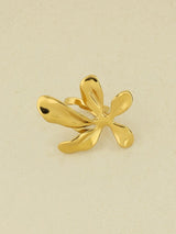 Royale Gold Flower Adjustable Ring